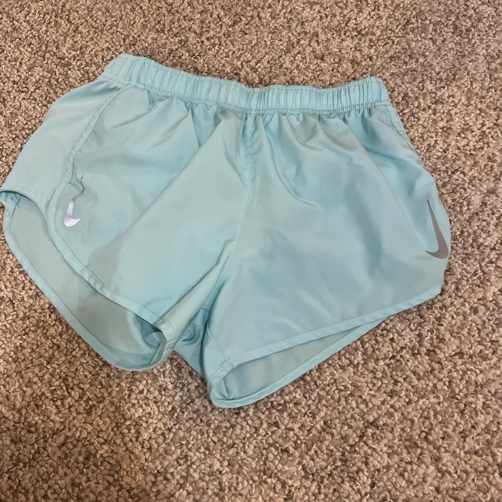 Teal Nike shorts